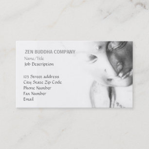Meditating Buddha-Serenity Light Business Card