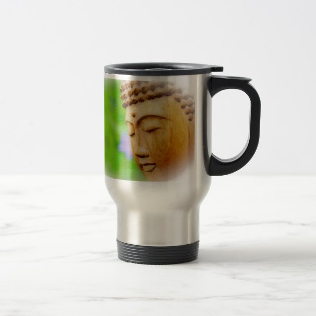 Meditating Buddha Travel Mug (Right)