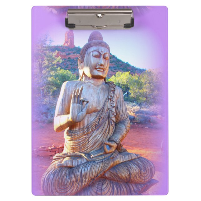 meditating buddhas clipboard (Front)