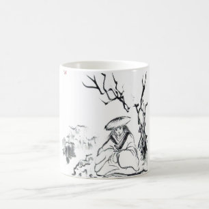 Meditating Samurai Mug