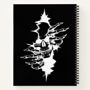 Meditating Skeleton Notebook