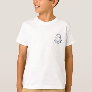 Meditating Zen Ghost Kids T-Shirt