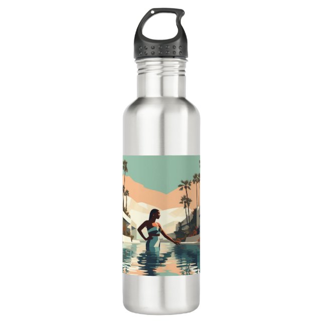 MEDITATION #1 710 ML WATER BOTTLE (Front)