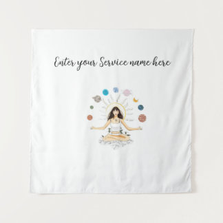 Meditation art tapestry