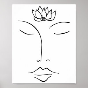 Meditation, Buddha, Lotus Flower, Buddhism, Spirit Poster