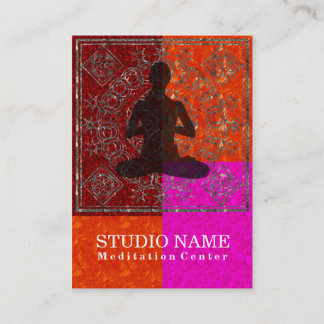 Meditation - Business, Schedule Card