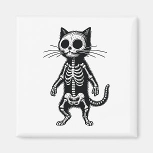 Meditation Cat Yoga Pose Relaxing Animal Magnet