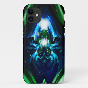 Meditation-Chakras Blue N Green iPhone 5 case