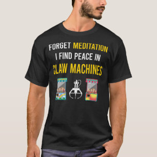 Meditation Claw Machine Crane T-Shirt