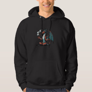 Meditation Dragon Yoga Pose Relaxing Animal Hoodie