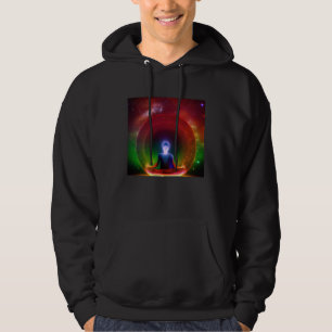 Meditation Enlightment Spiritual Yoga Transcendent Hoodie
