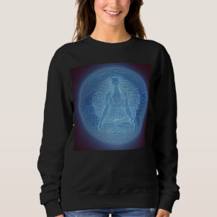 Meditation Enlightment Spiritual Yoga Transcendent Sweatshirt