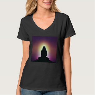 Meditation Enlightment Spiritual Yoga Transcendent T-Shirt