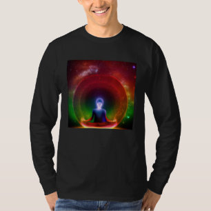 Meditation Enlightment Spiritual Yoga Transcendent T-Shirt