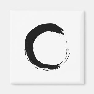 Meditation Enso Circle Mindfulness Buddha Buddhist Magnet