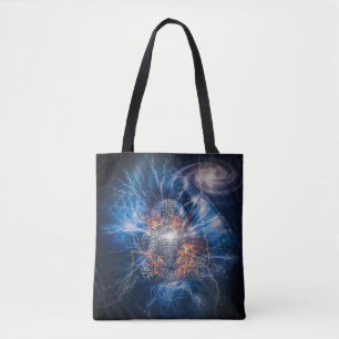 Meditation in Space Tote Bag