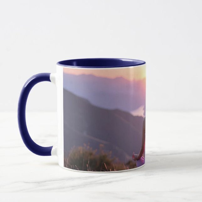 Meditation - Inner Balance - Yoga Mug (Left)