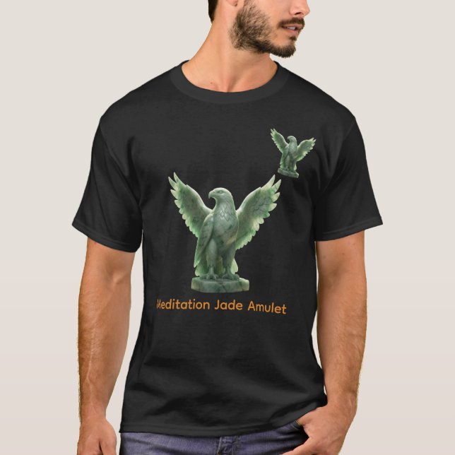 Meditation Jade Amulet T-Shirt (Front)