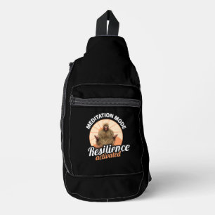 Meditation Mode Bigfoot Resilience Activated Sling Bag