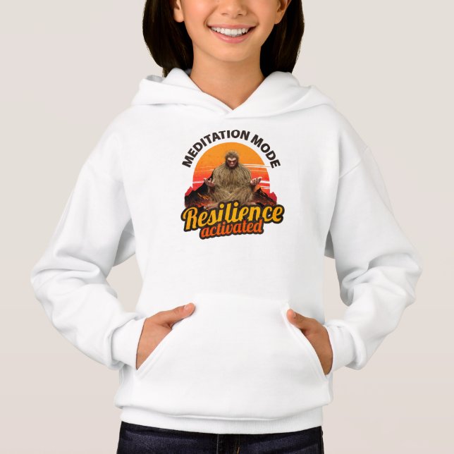 Meditation Mode Resilience Activated Bigfoot Art (Front)