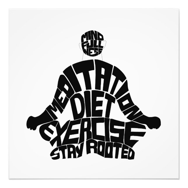  Meditation-Motivation wall art (Front)