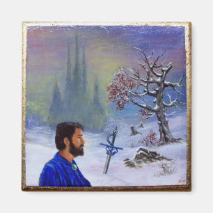 MEDITATION OF A KNIGHT MAGNET