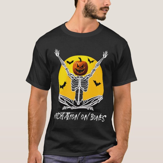Meditation on Bones T-Shirt (Front)