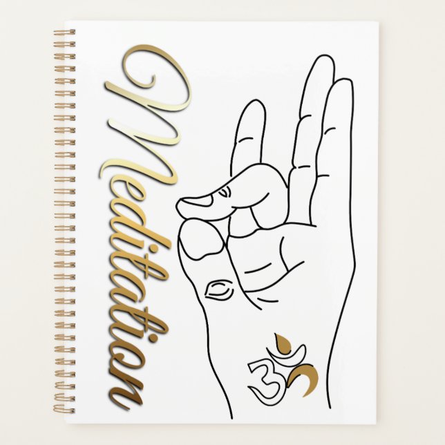 Meditation Planner  (Front)