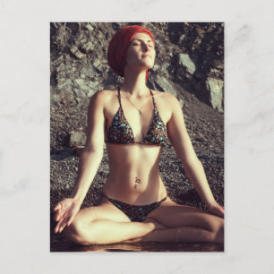 Meditation Postcard