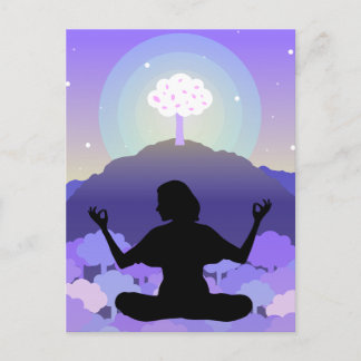 Meditation Postcard