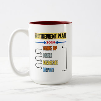 Meditation - Retirement Plan 2024 Mug