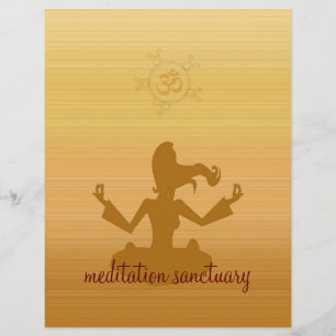 meditation sanctuary flyer