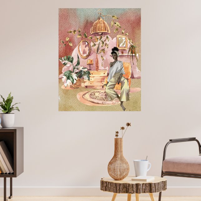 Meditation Space Poster (Living Room 3)