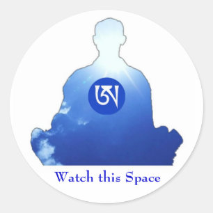 Meditation Sticker