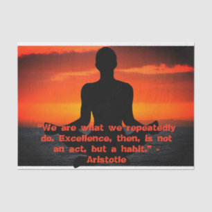 Meditation Tissue Paper