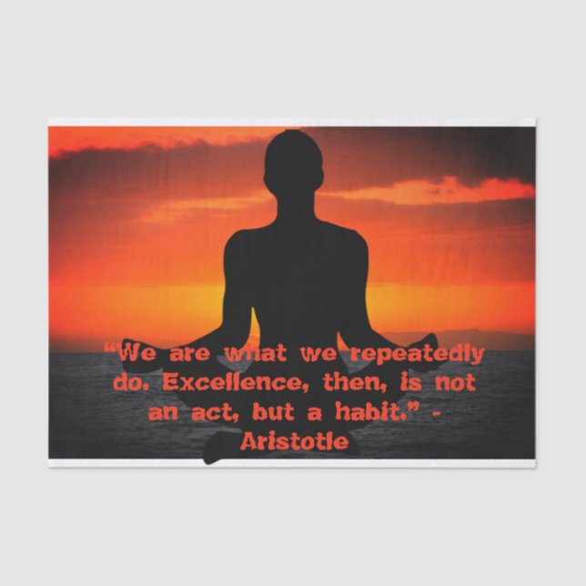 Meditation Tissue Paper (Front)