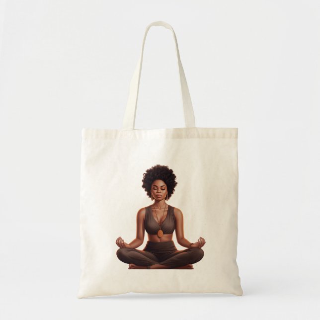 Meditation Tote Bag (Front)