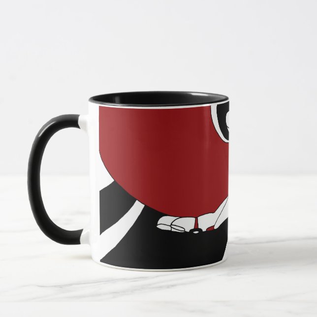 Meditation With Circles Mug (Left)