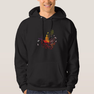 Meditation with Tree - Tree of Life Spiritual Yoga Hoodie
