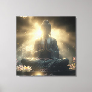 MEDITATION - YOGA - CARPE DIEM CANVAS PRINT