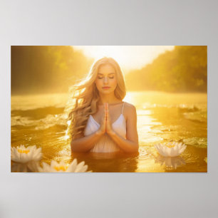MEDITATION - YOGA -- CARPE DIEM POSTER