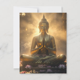 MEDITATION - YOGA - CARPE DIEM RSVP CARD