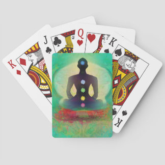 Meditation Yoga Classic Playing Card