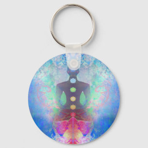 Meditation Yoga Key ring