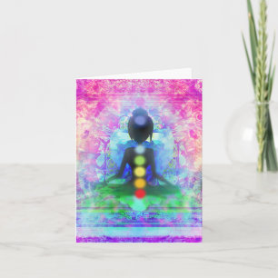 Meditation Yoga Note Card