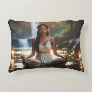 MEDITATION - YOGA - WELLNESS - CARPE DIEM DECORATIVE CUSHION