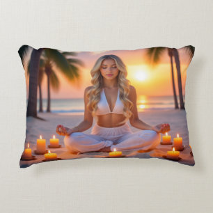 MEDITATION - YOGA - WELLNESS - CARPE DIEM DECORATIVE CUSHION
