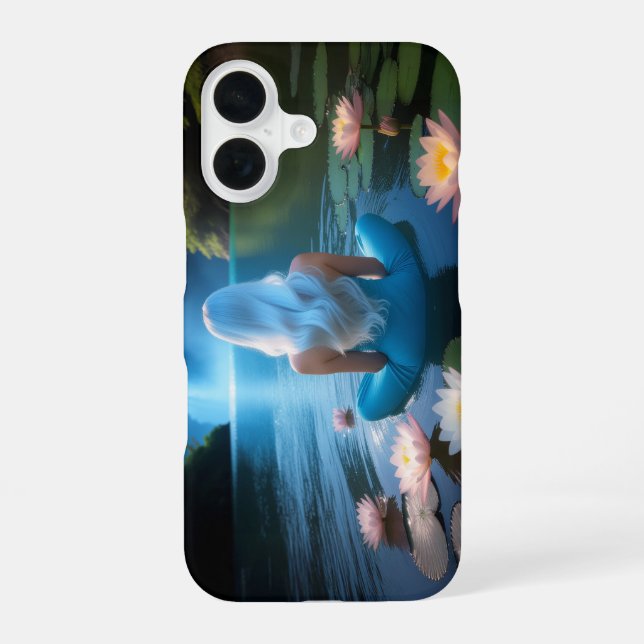 MEDITATION - YOGA - WELLNESS - CARPE DIEM iPhone 16 CASE (Back)