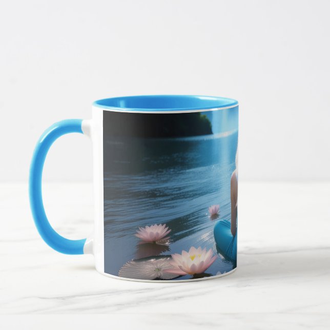 MEDITATION - YOGA - WELLNESS - CARPE DIEM MUG (Left)