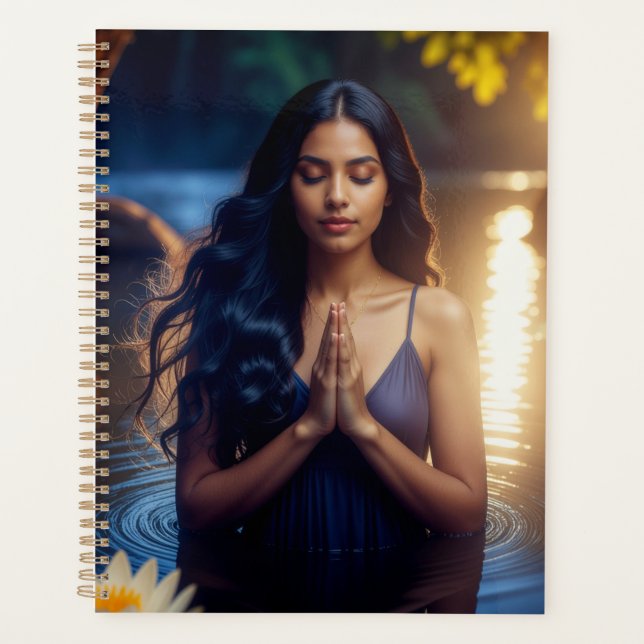 MEDITATION - YOGA - WELLNESS - CARPE DIEM PLANNER (Front)
